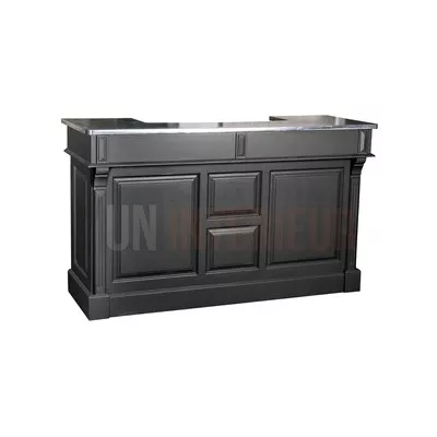 Meuble de bar 150cm en pin massif - Chester