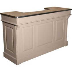 Meuble de bar 150cm en pin massif - Chester