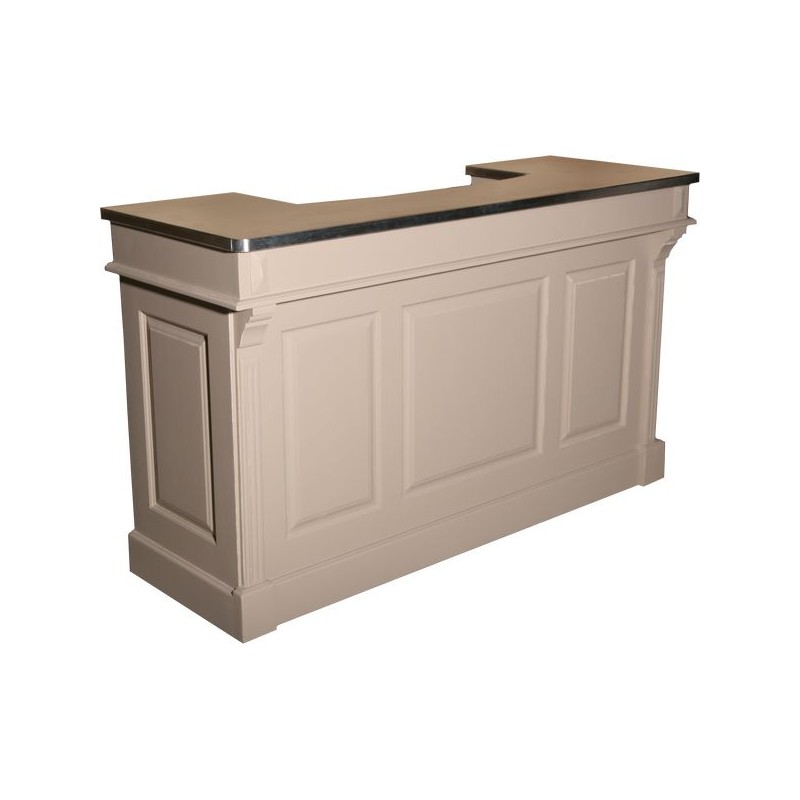 Meuble de bar 150cm en pin massif - Chester