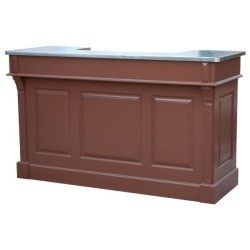 Meuble de bar 150cm en pin massif - Chester
