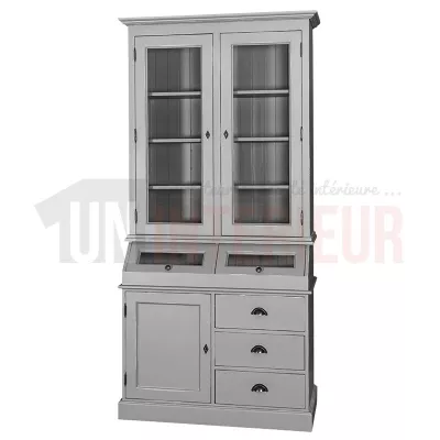 Petit meuble apothicaire en pin massif ou vaisselier - Apothecary