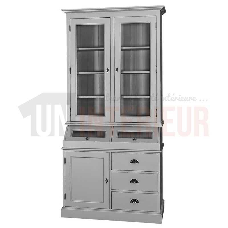 Petit meuble apothicaire en pin massif ou vaisselier - Apothecary