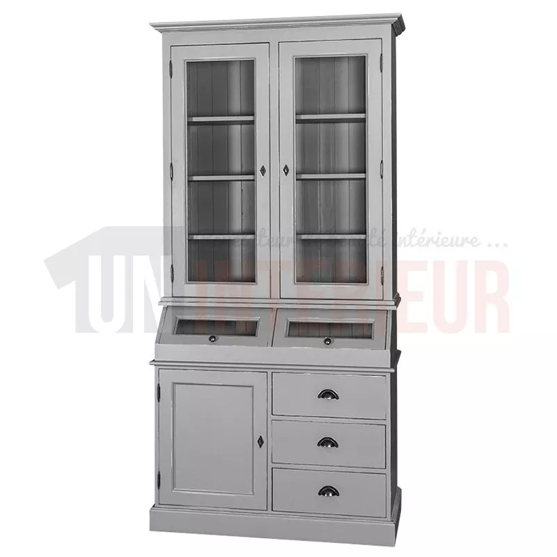Petit meuble apothicaire en pin massif ou vaisselier - Apothecary