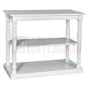 Petite table de mercerie en pin massif - Finsbury
