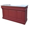 Meuble de bar 150cm en pin massif - Chester