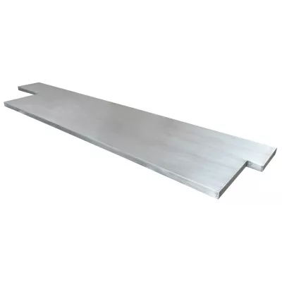 Comptoir de bar 180cm + galerie ou ciel de bar en pin massif - Chester