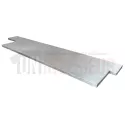 Plan de travail de cuisine en zinc 247 X 65 cm avec découpes- Zinc classique