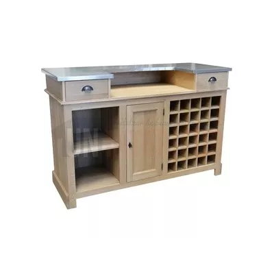 Plateau de comptoir de bar en zinc sur mesure - Zinc d'art