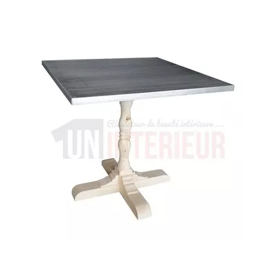 Bar d'angle 300cm x 140cm avec espace frigo en chêne massif, retour à gauche - Chester