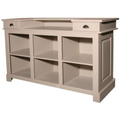 Meuble de bar 150cm en pin massif - Chester