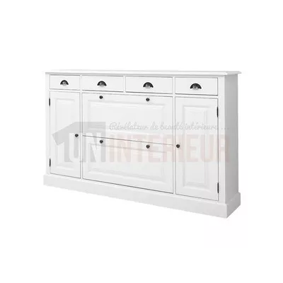 Bahut 2 portes, 2 tiroirs en pin massif - Mountain