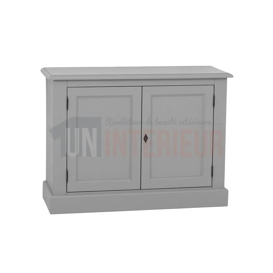 Petit buffet 2 portes en pin massif ou bahut - Upland