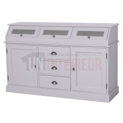 Meuble de métier en pin massif type meuble apothicaire - Apothecary