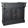 Meuble bar 120cm en pin massif - Chester