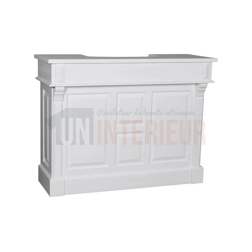 Meuble bar 120cm en pin massif - Chester