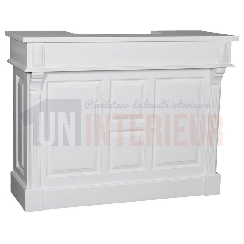 Meuble bar 120cm en pin massif - Chester