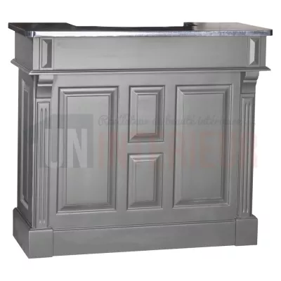 Meuble bar 120cm en pin massif - Chester