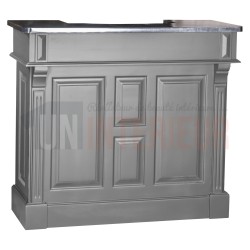 Meuble bar 120cm en pin massif - Chester