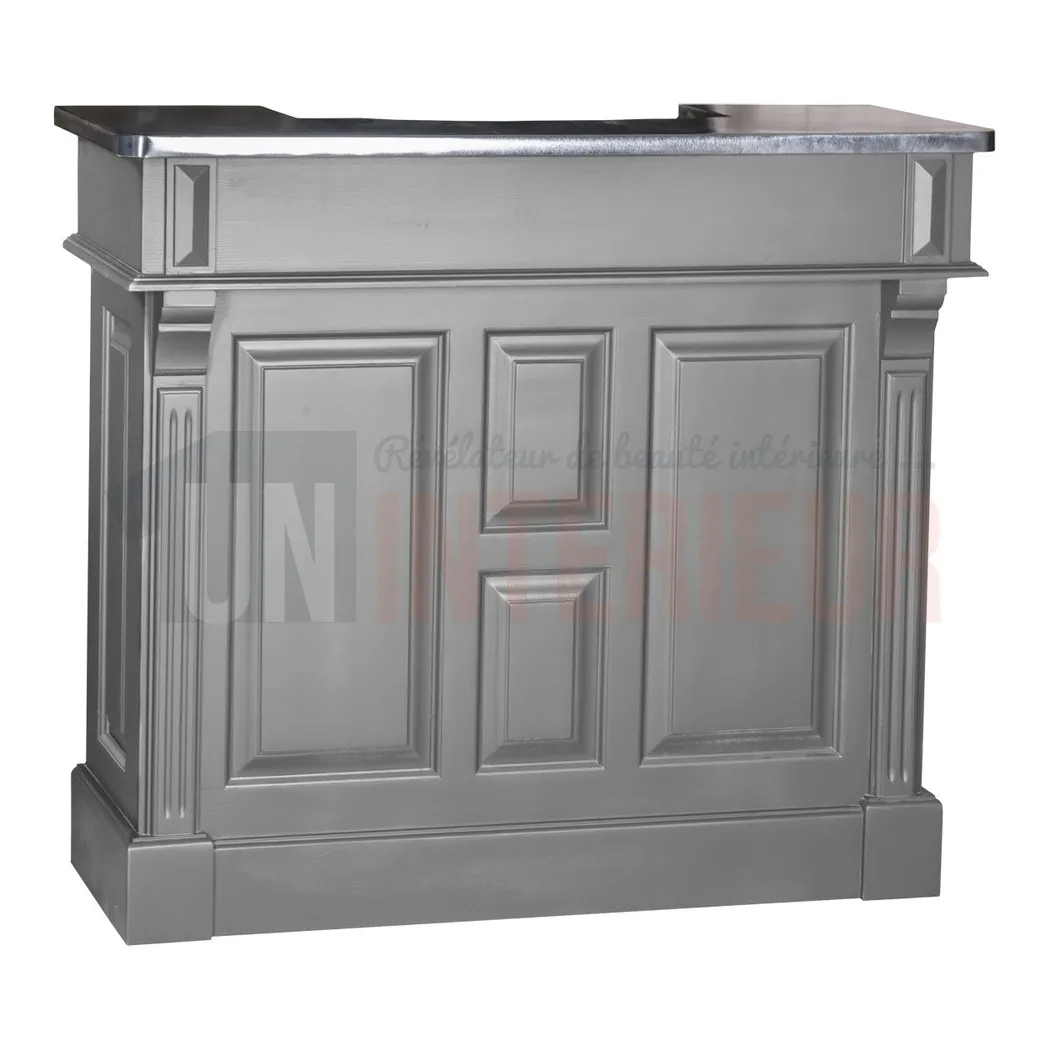 Meuble bar 120cm en pin massif - Chester