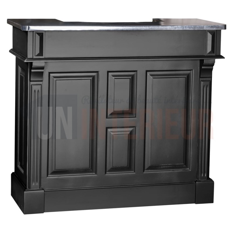 Comptoir de bar 140cm en pin massif - Chester