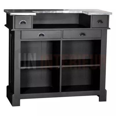 Comptoir de bar 140cm en pin massif - Chester