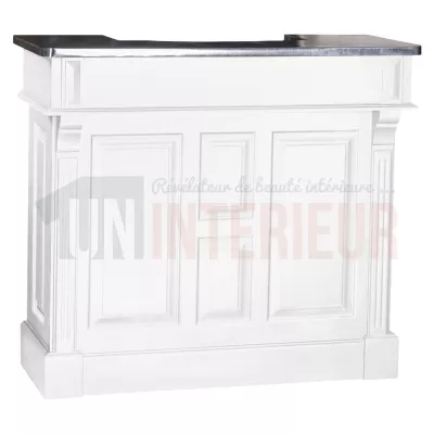 Comptoir de bar 140cm en pin massif - Chester