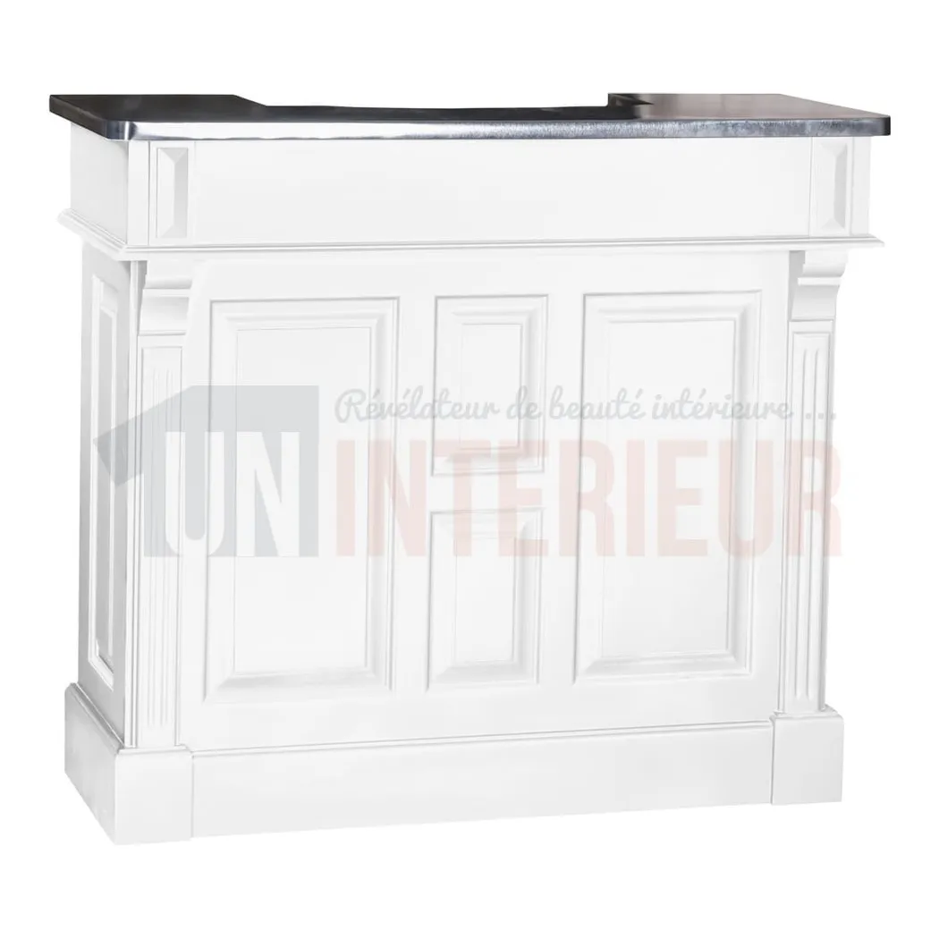 Comptoir de bar 140cm en pin massif - Chester