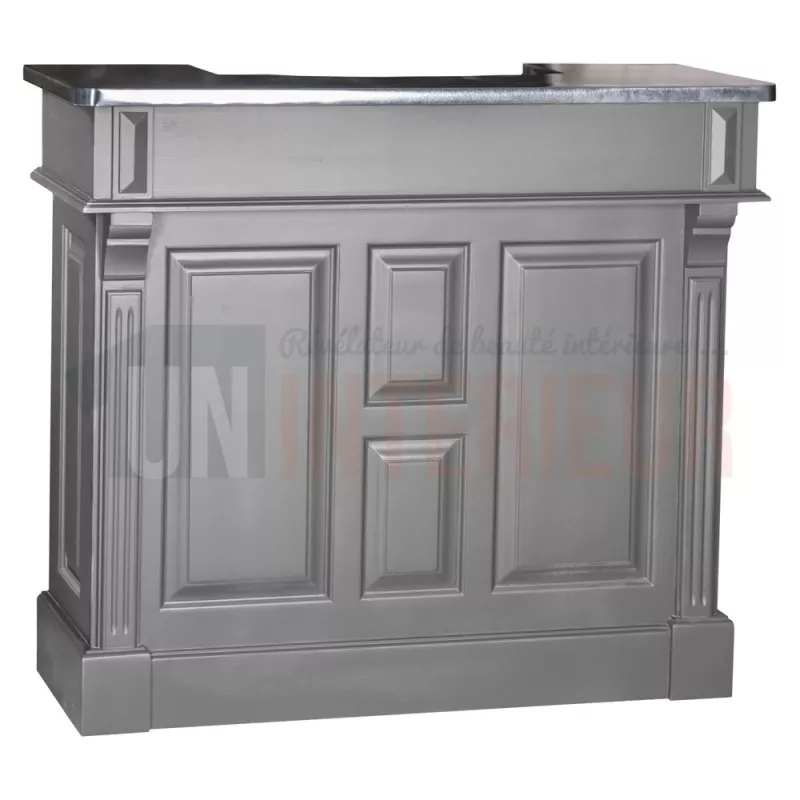 Comptoir de bar 140cm en pin massif - Chester