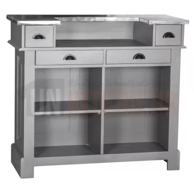 Comptoir de bar 140cm en pin massif - Chester