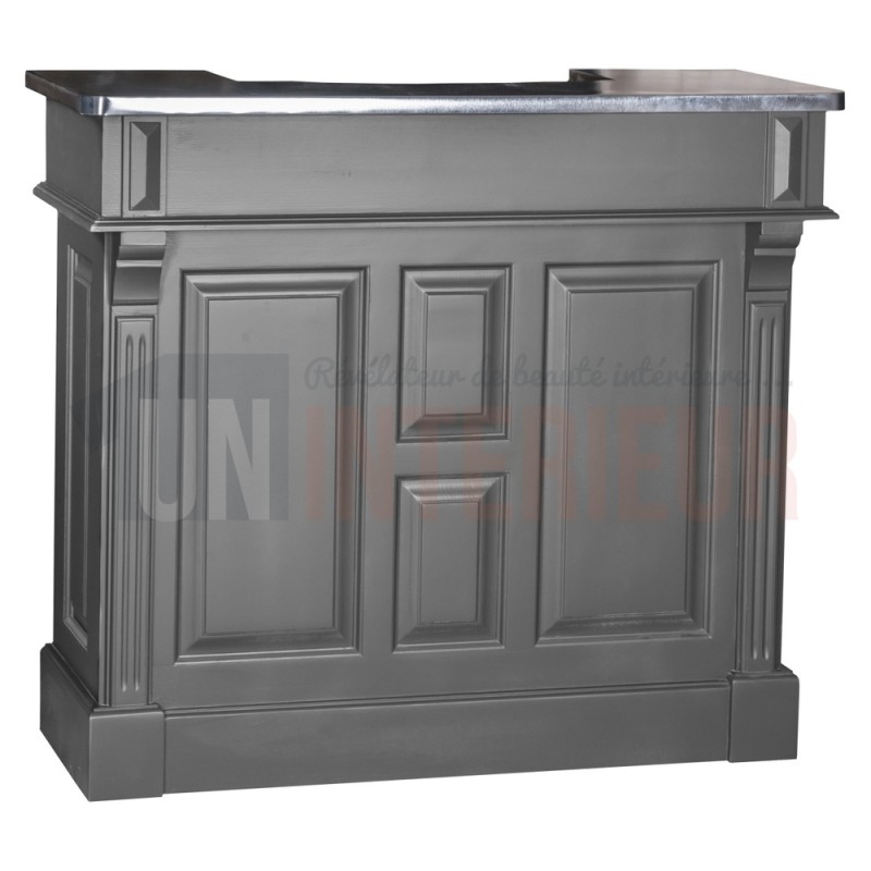 Comptoir de bar 140cm en pin massif - Chester