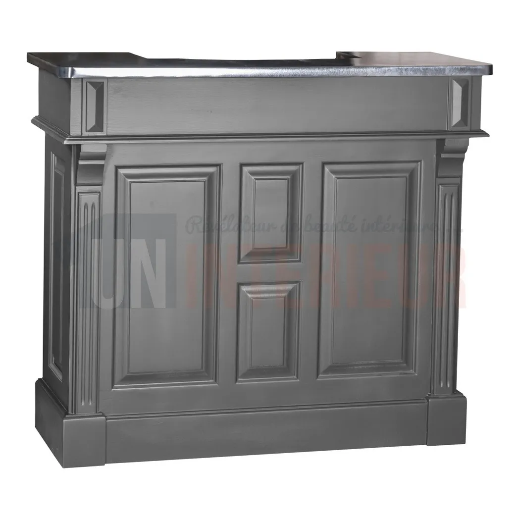 Comptoir de bar 140cm en pin massif - Chester