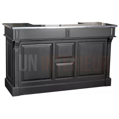 Meuble de bar 150cm en pin massif - Chester