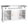 Meuble de bar 150cm en pin massif - Chester
