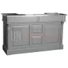 Meuble de bar 150cm en pin massif - Chester