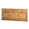 Comptoir de bar ou meuble bar en pin massif 180cm - Chester