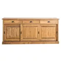 Buffet en pin massif ou bahut - Luton