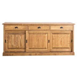 Buffet en pin massif ou bahut - Luton