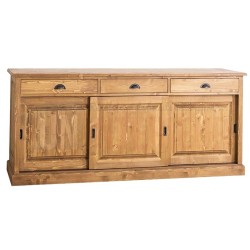 Buffet en pin massif ou bahut - Luton