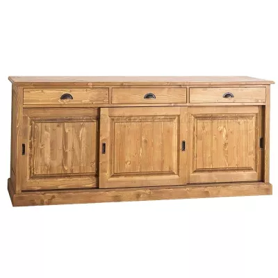 Buffet en pin massif ou bahut - Luton