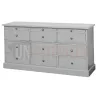 Meuble de mercerie en pin massif ou commode basse - Leigh