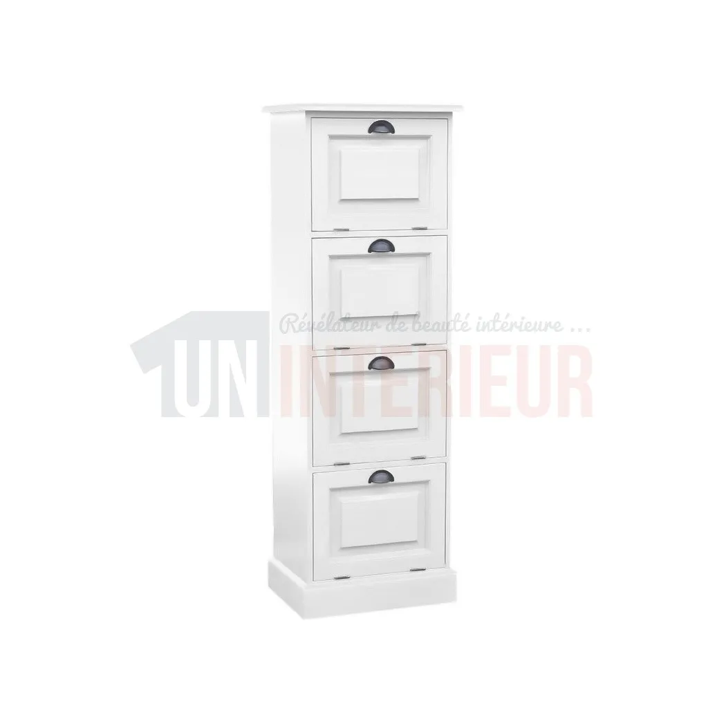 Rangement de bureau en pin massif ou classeur - Burrington