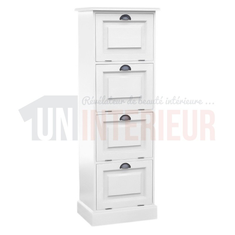 Rangement de bureau en pin massif ou classeur - Burrington
