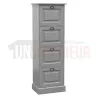 Rangement de bureau en pin massif ou classeur - Burrington