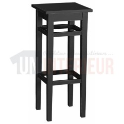 Tabouret de bar en pin massif sans dossier - Chester