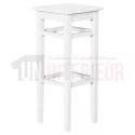 Tabouret de bar en pin massif sans dossier - Chester