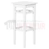 Tabouret de bar en pin massif sans dossier - Chester