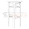 Tabouret de bar en pin massif sans dossier - Chester