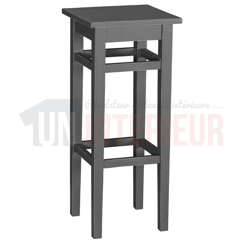 Tabouret de bar en pin massif sans dossier - Chester