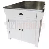 Ilot central de cuisine en pin massif - Nessy