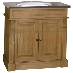 Meuble bain en pin massif 1 vasque - Chester